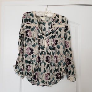 Maeve Butterfly Patterned Blouse